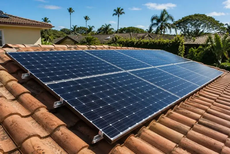 Installation de panneaux solaires à Aigues-Mortes